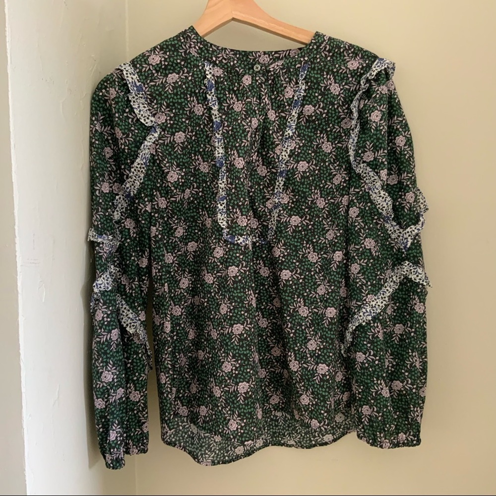 J.Crew X Liberty half button up